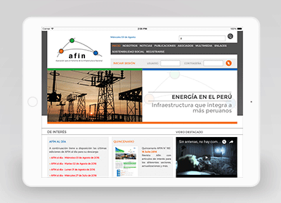 boomerang estudio | diseño y desarrollo web | AFIN